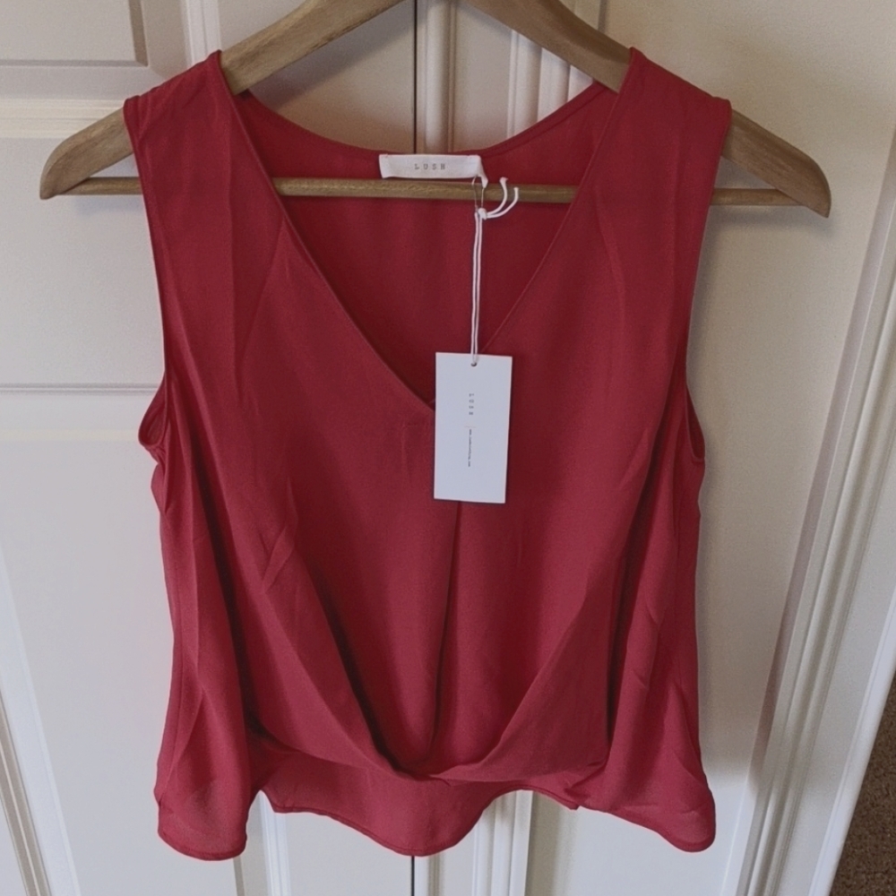 NWT - Lush Tank Blouse
